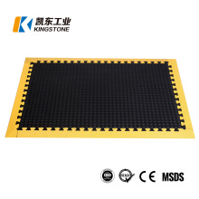 Pebble Shape Surface Anti Fatigue and Ergonomics Floor Mats for Workshop and Standing Area